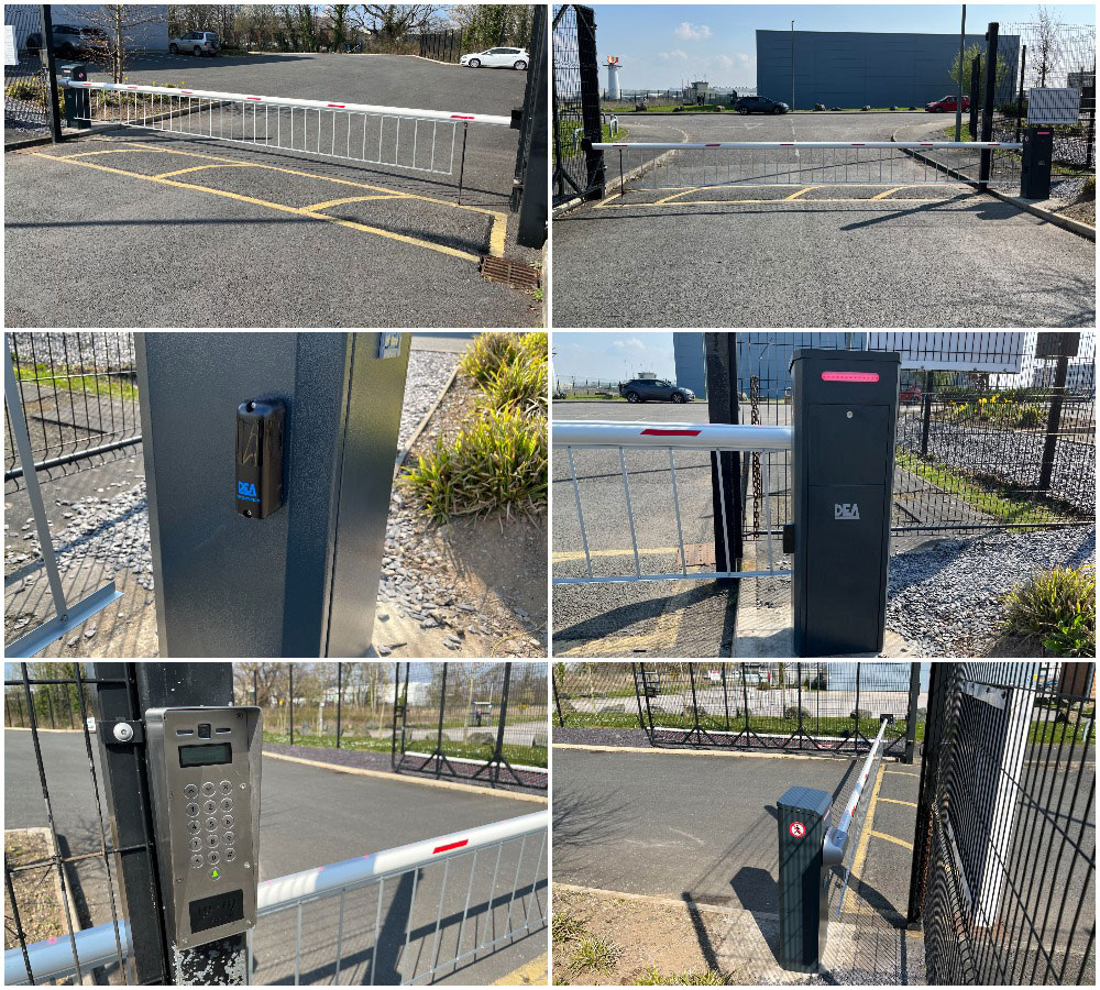 Full Circle Security Systems automatic barrier installation